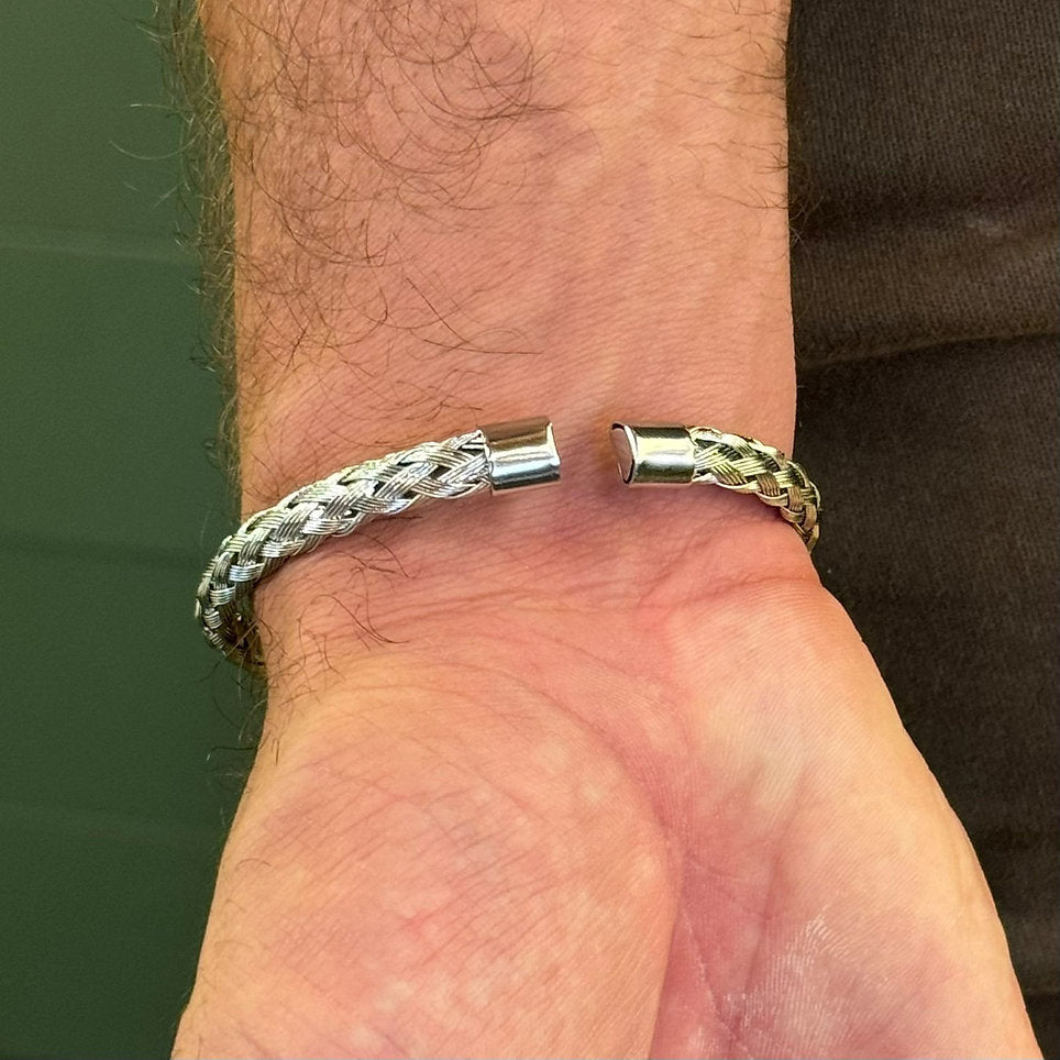 Bracelete Trança Ajustável