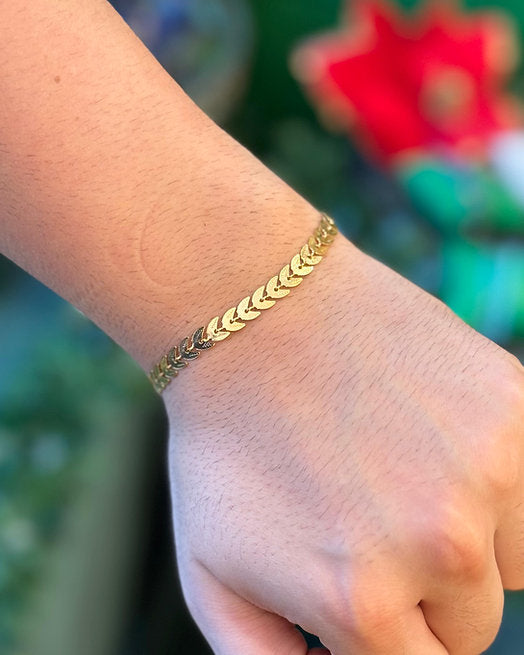Pulseira Folhas