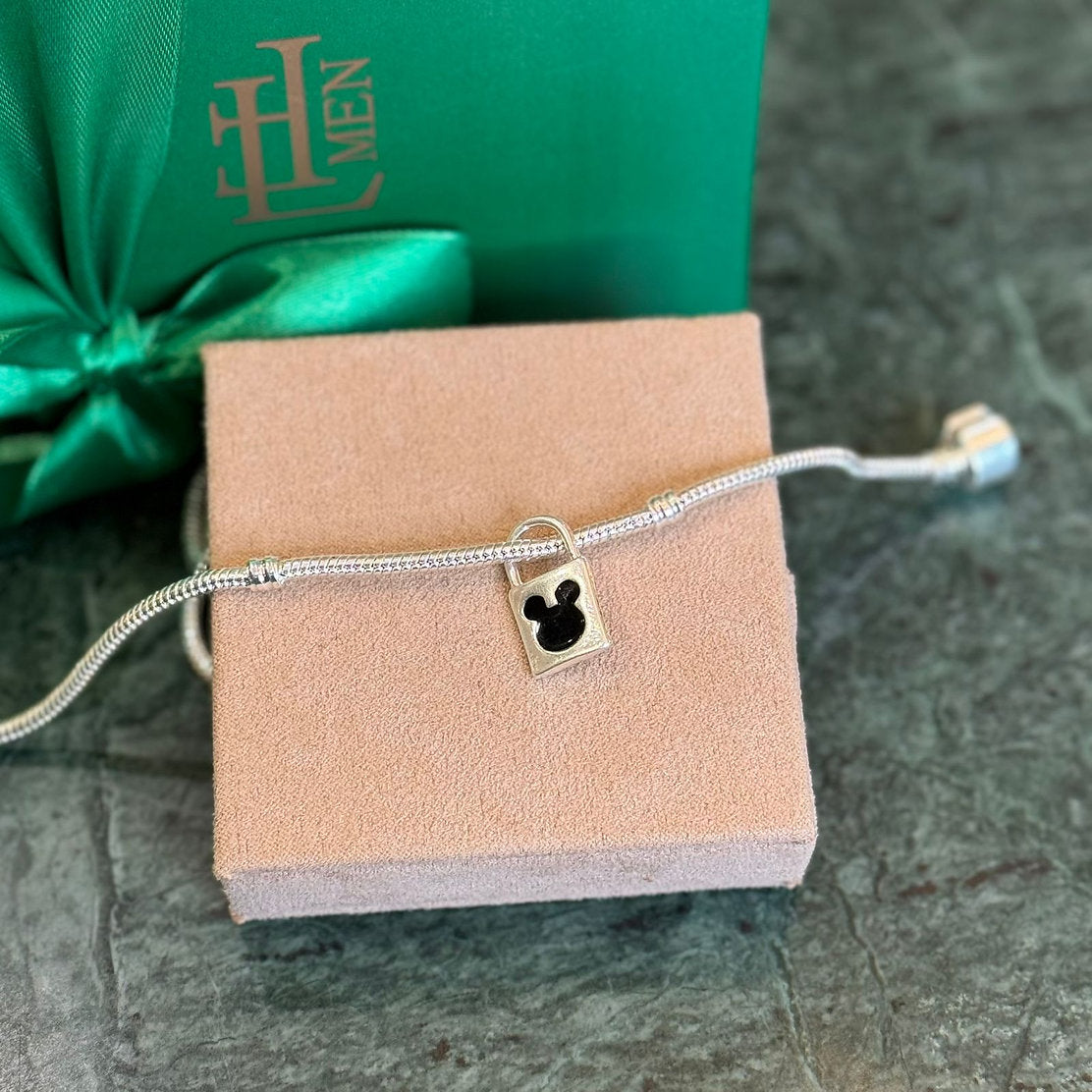 Berloque Cadeado M Mouse