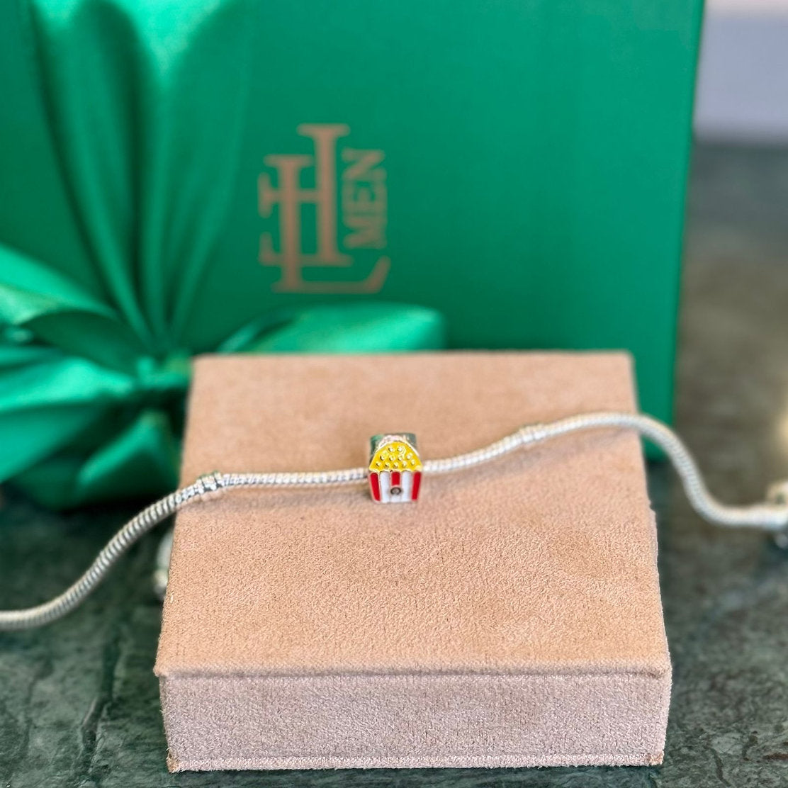 Berloque Pipoca de Cinema