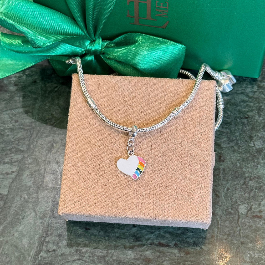 Berloque Coração Colors