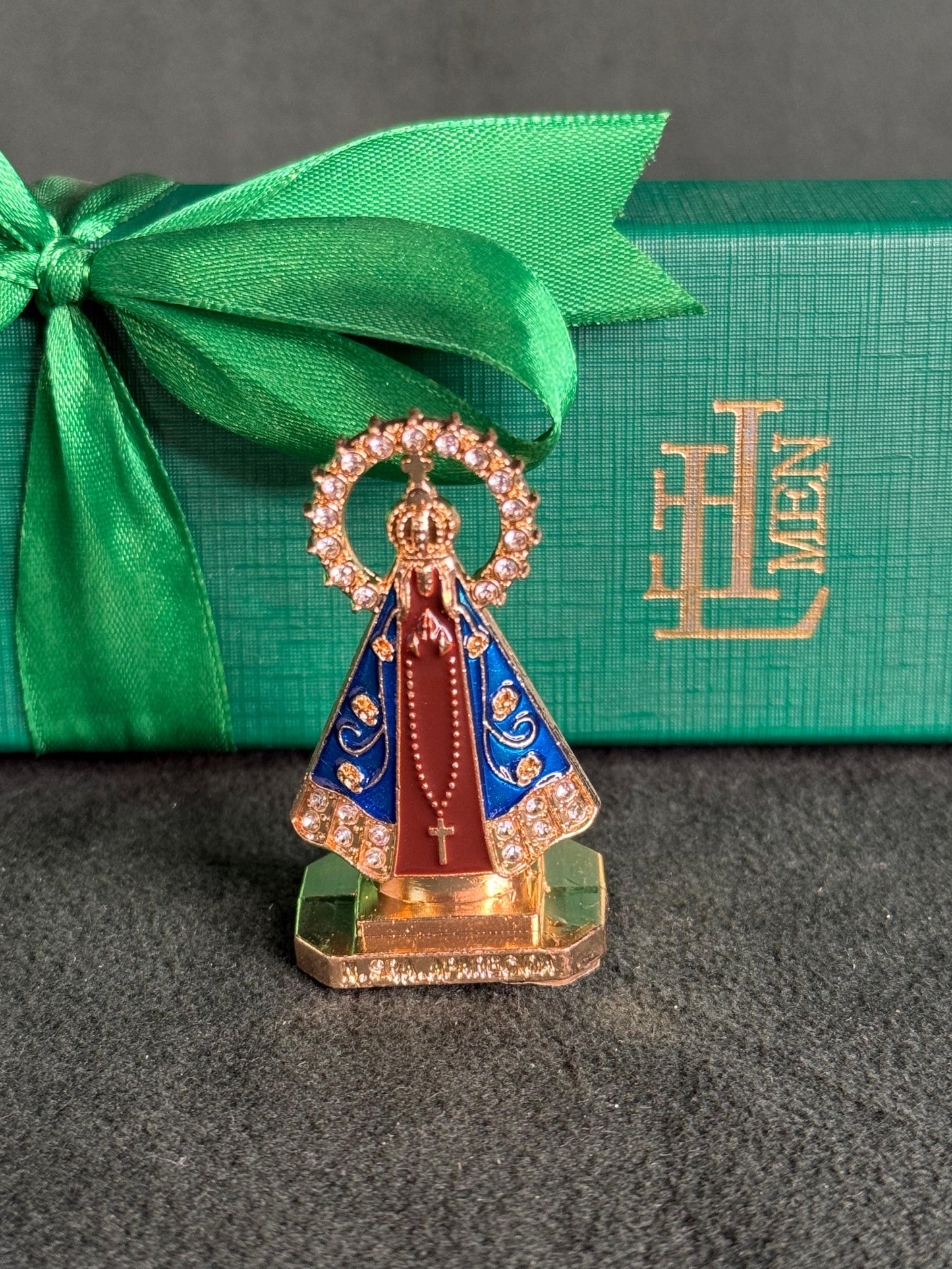 Mini Escultura Nossa Senhora Aparecida