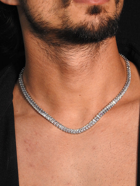 Colar Riviera Square Cristal