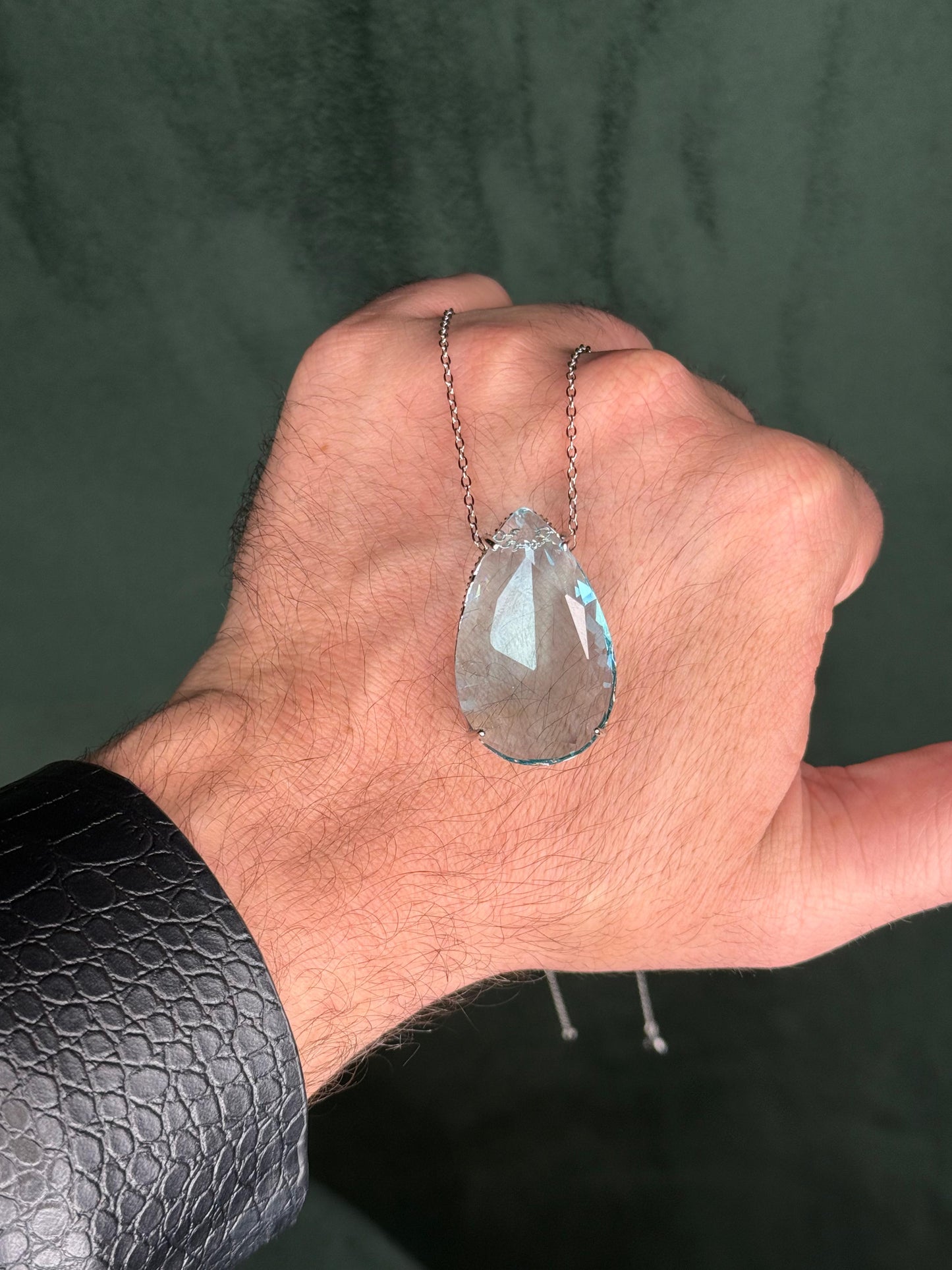 Colar Aurora Max - Aqua