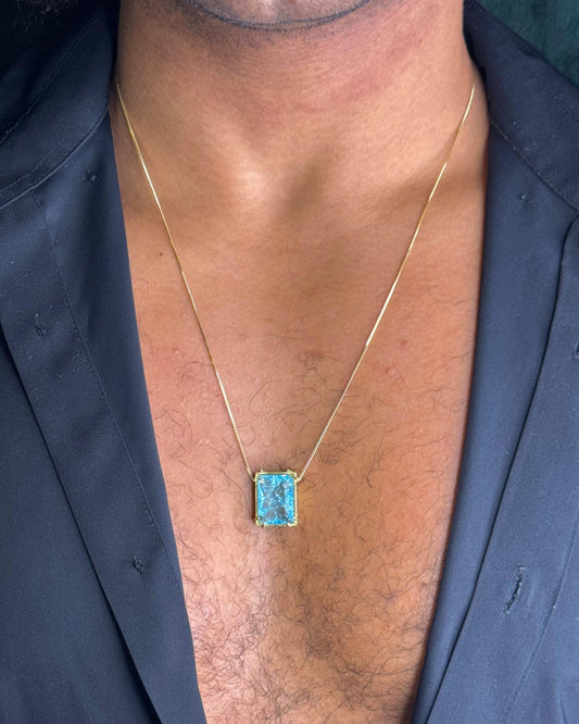 Colar Times Square Aqua Fusion