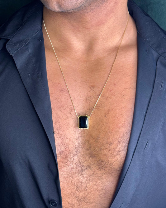 Colar Times Square Ônix