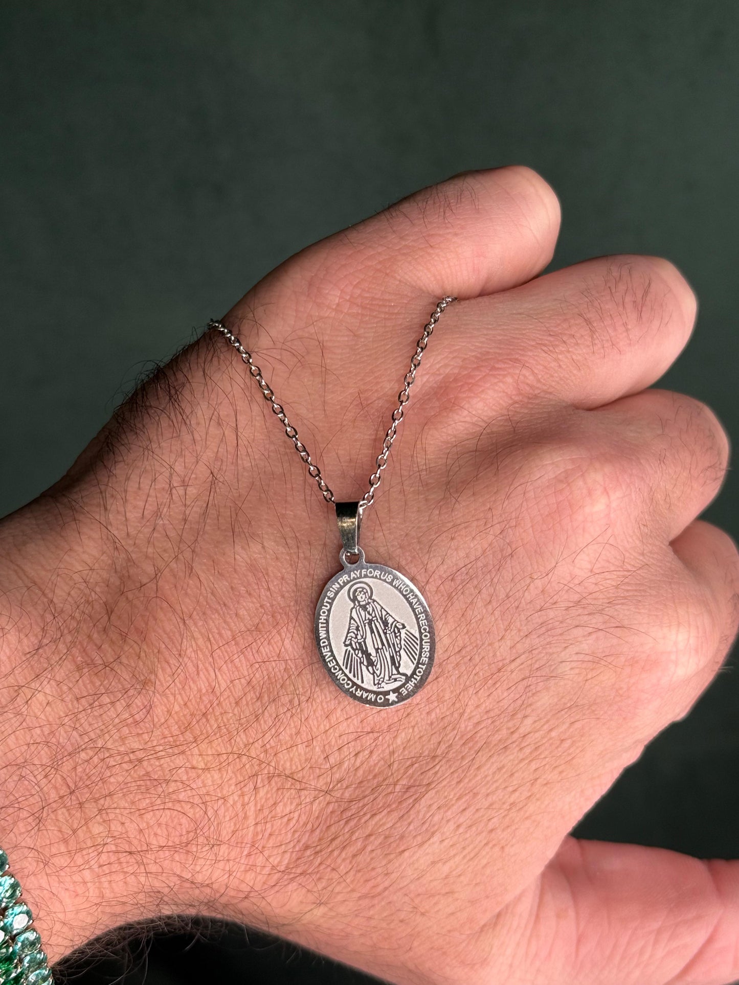 Colar Medalha N.Sra de Guadalupe