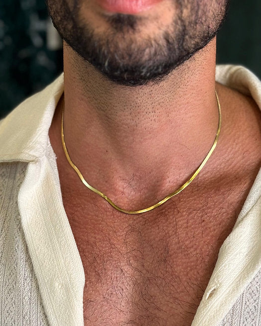 Corrente Skin Gold Curta