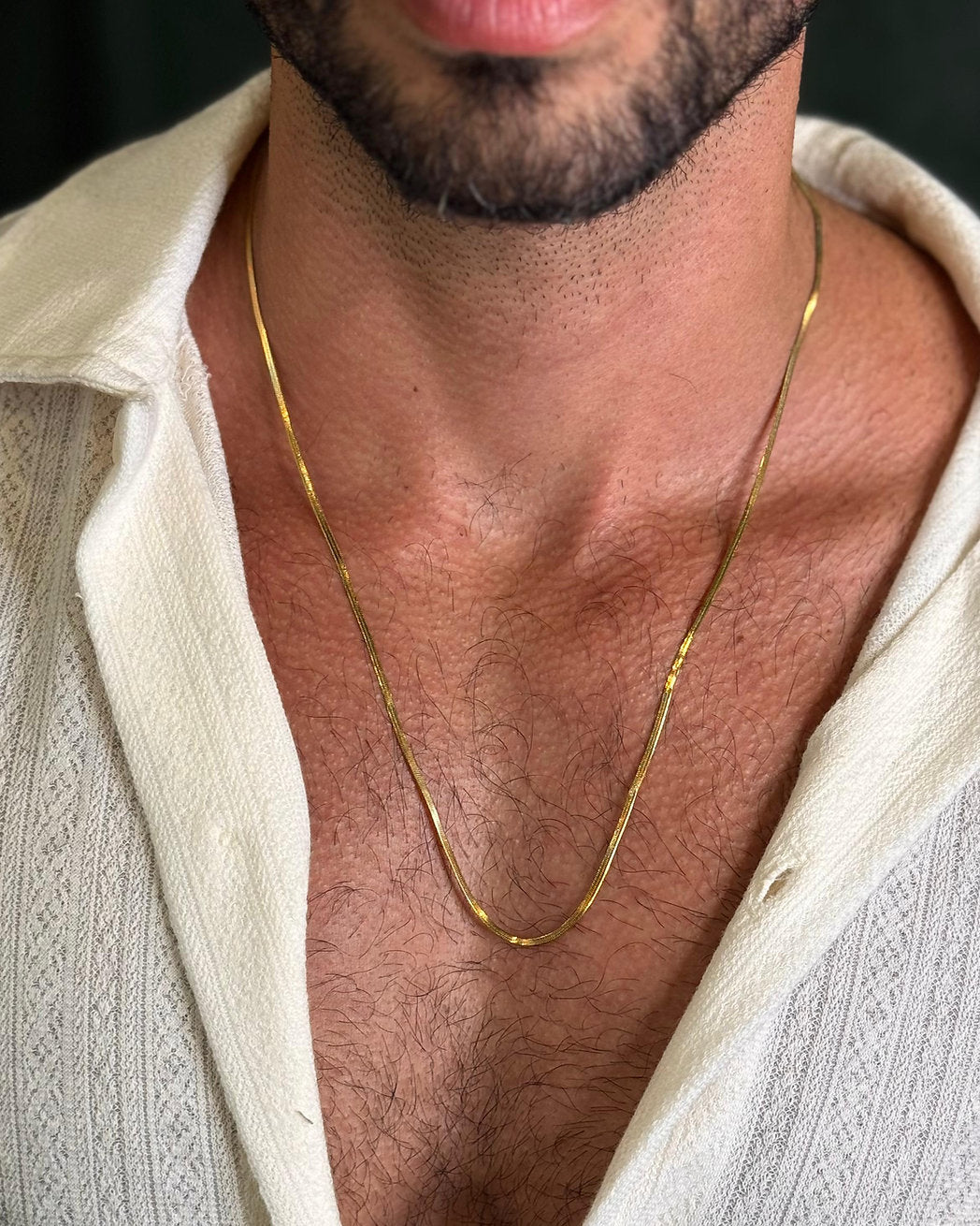 Corrente Skin Gold Longa