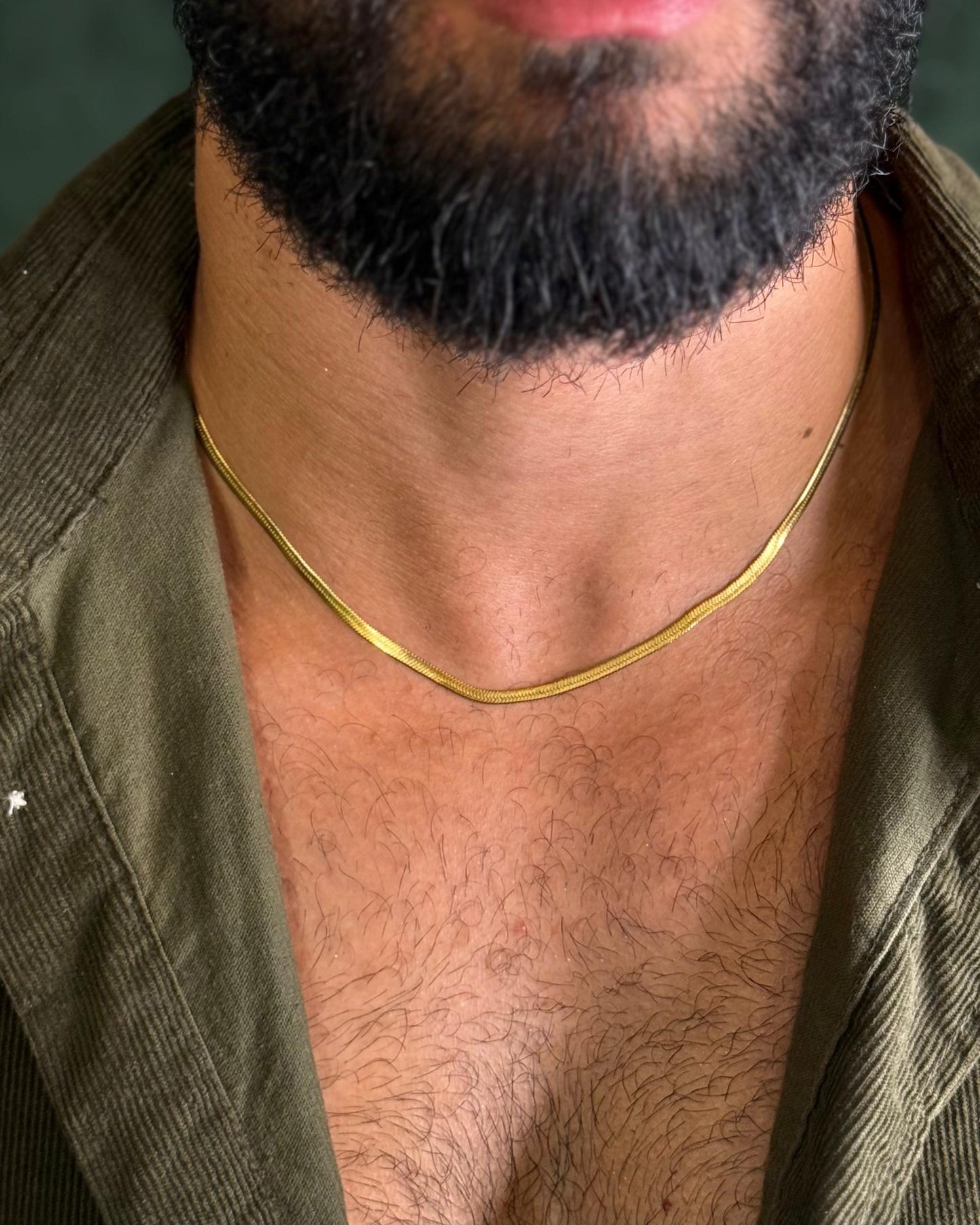Corrente Skin Gold Curta