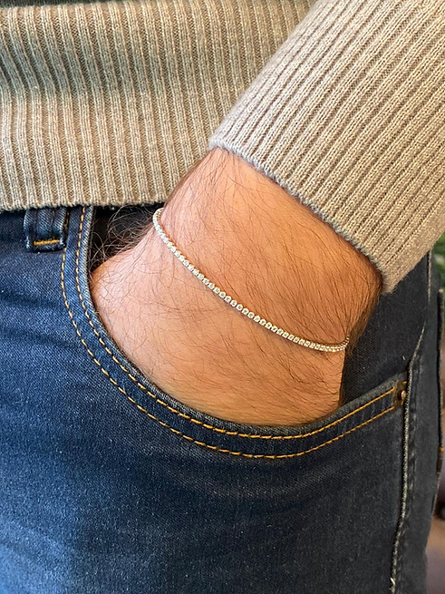 Pulseira Riviera Cristal Ultra Slim