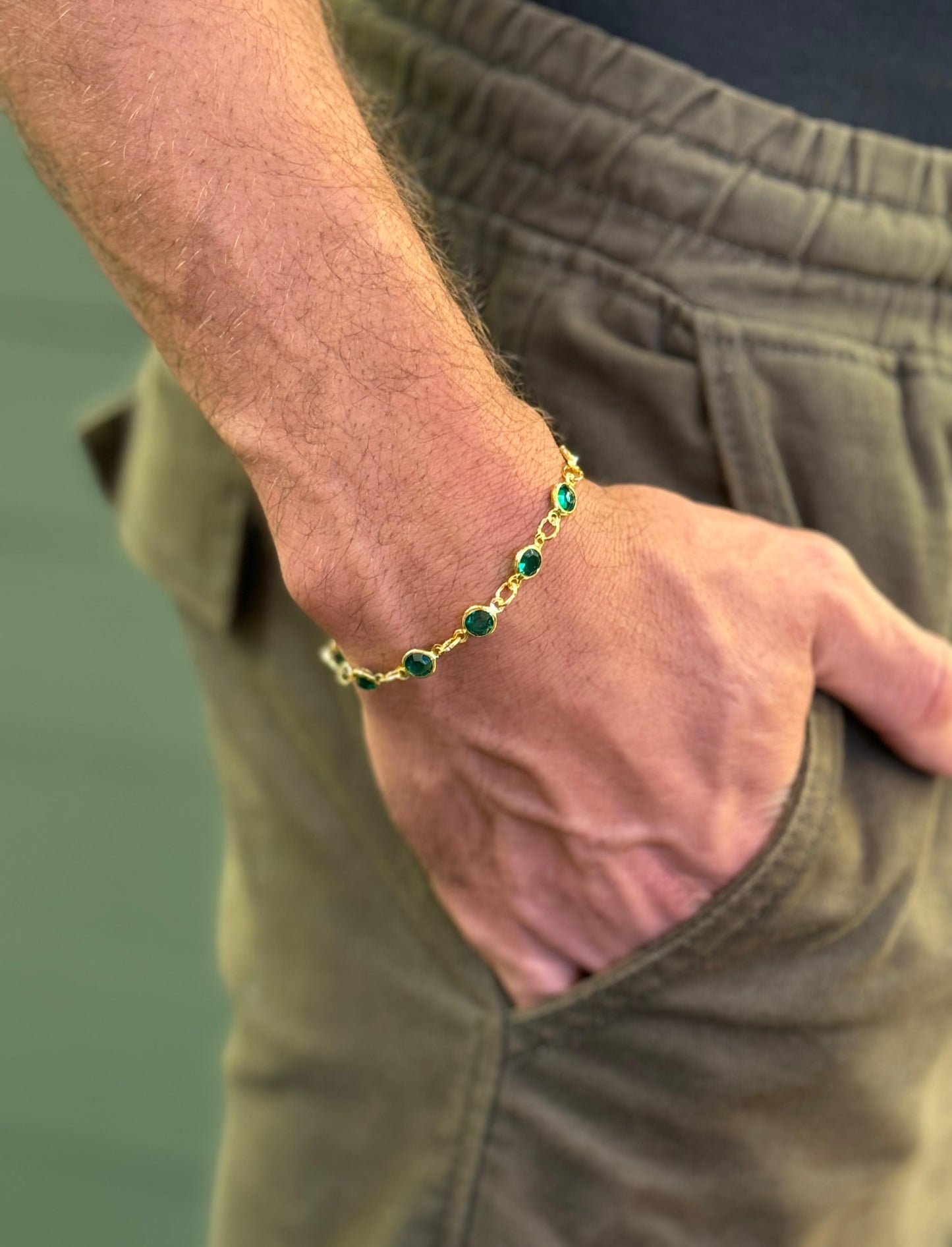 Pulseira Dots Green