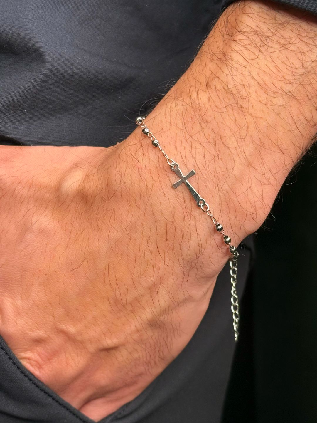 Pulseira Tercinho São Bento Steel