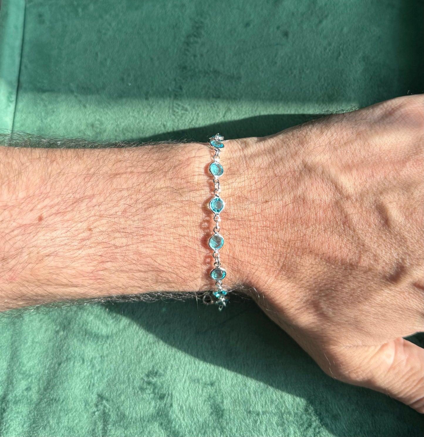 Pulseira Dots Blue
