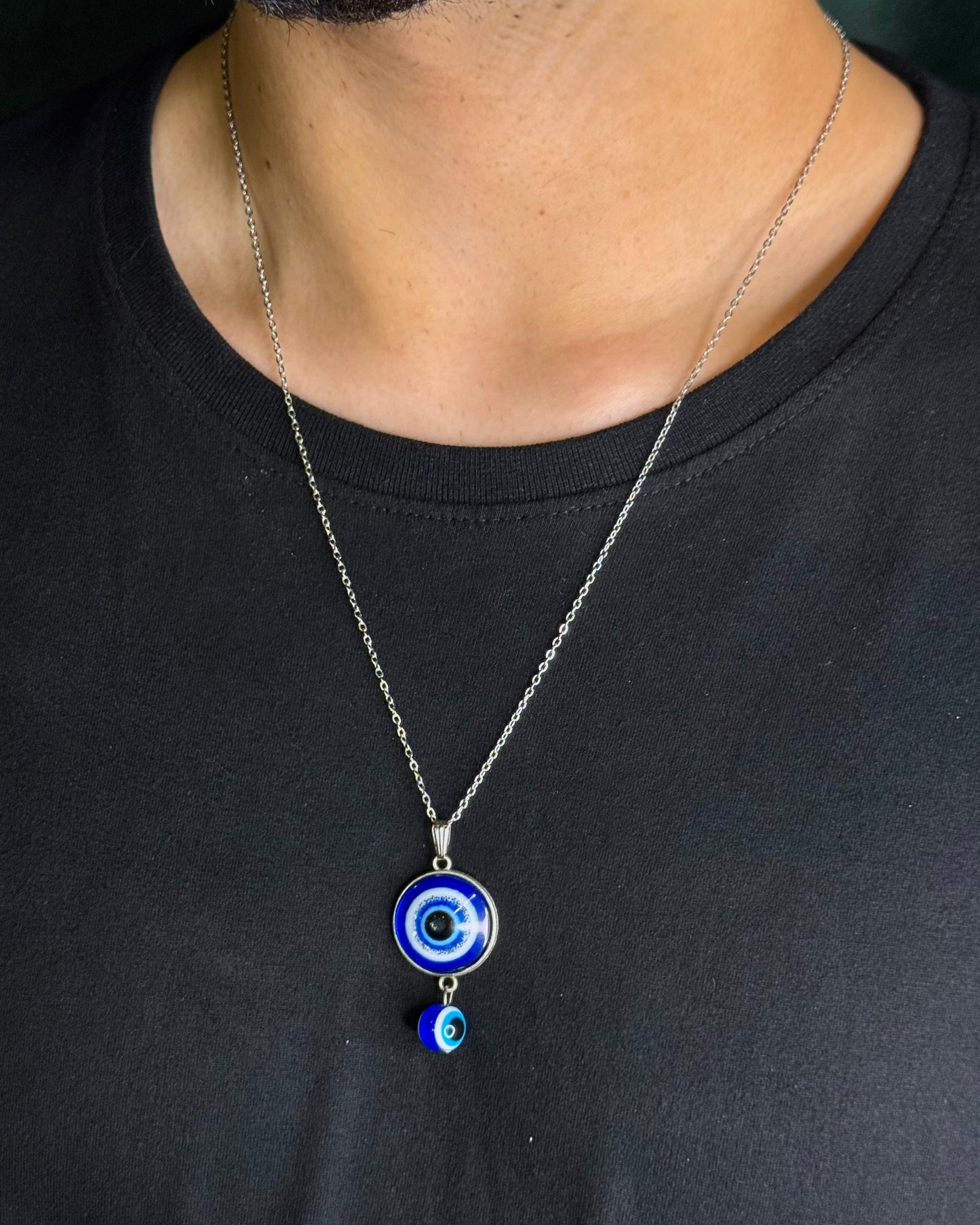 Colar Olho Grego Duplo