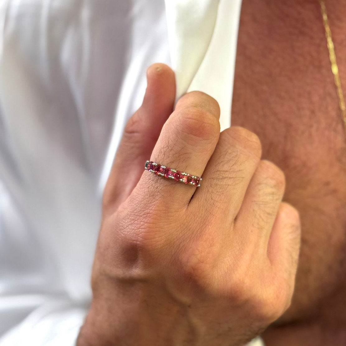 Anel Star Pink