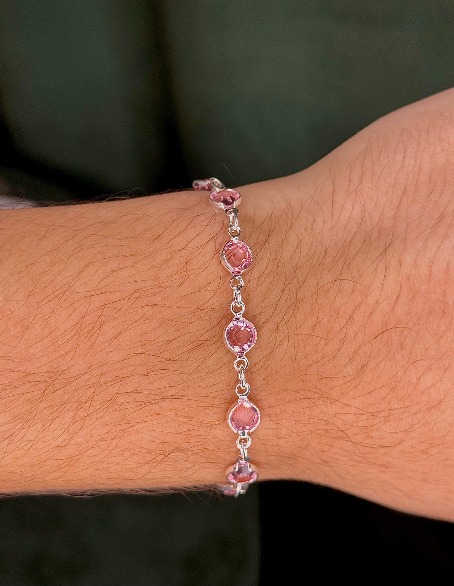 Pulseira Dots Pink