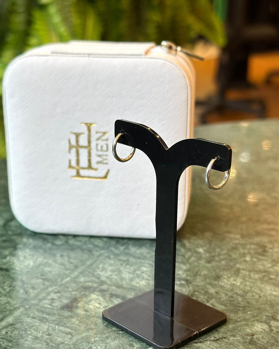 Brinco Argola Delicate Steel Média