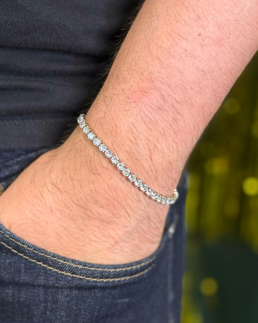 Pulseira Riviera Clássica Cristal