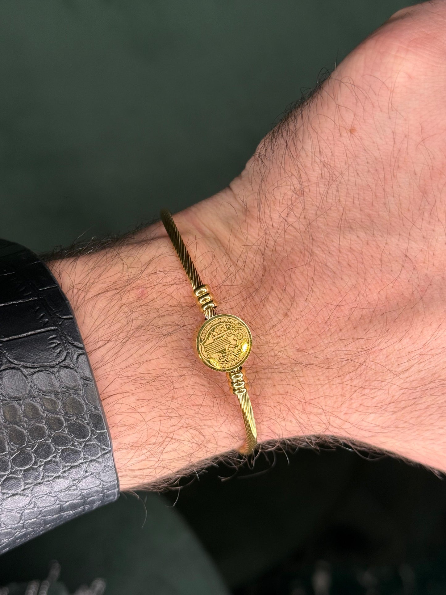 Kit Bracelete São Bento + Colar Clássico + Riviera de Brinde