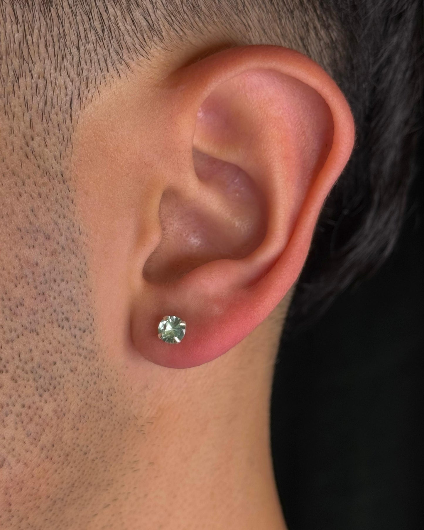 Brinco Ponto de Luz Round Eden Prata925