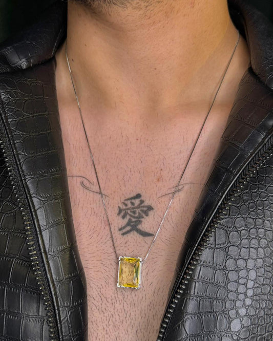 Colar Times Square Citrino