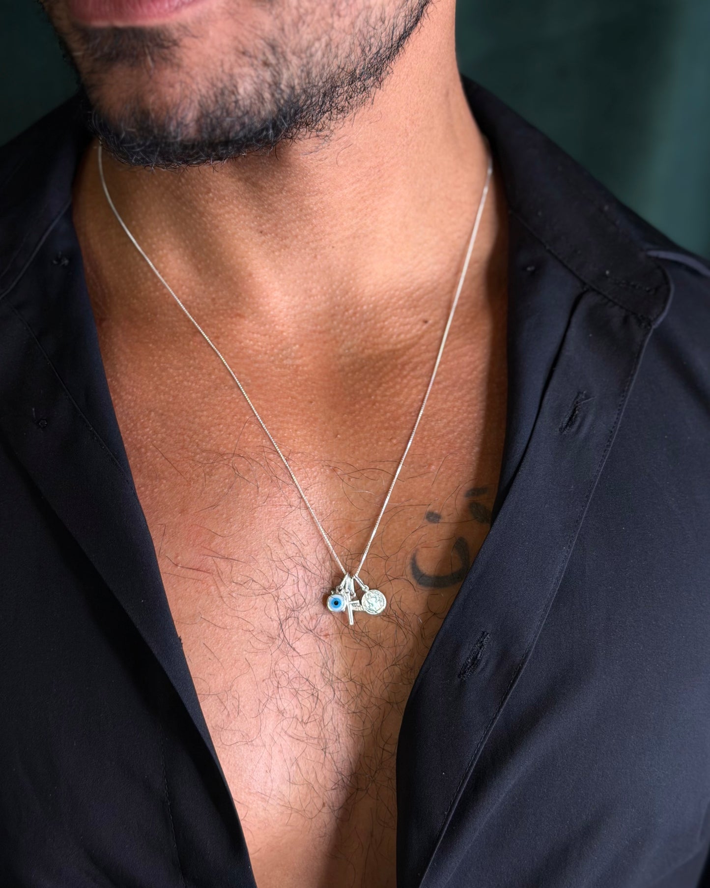 Colar Patuá Proteção Prata925