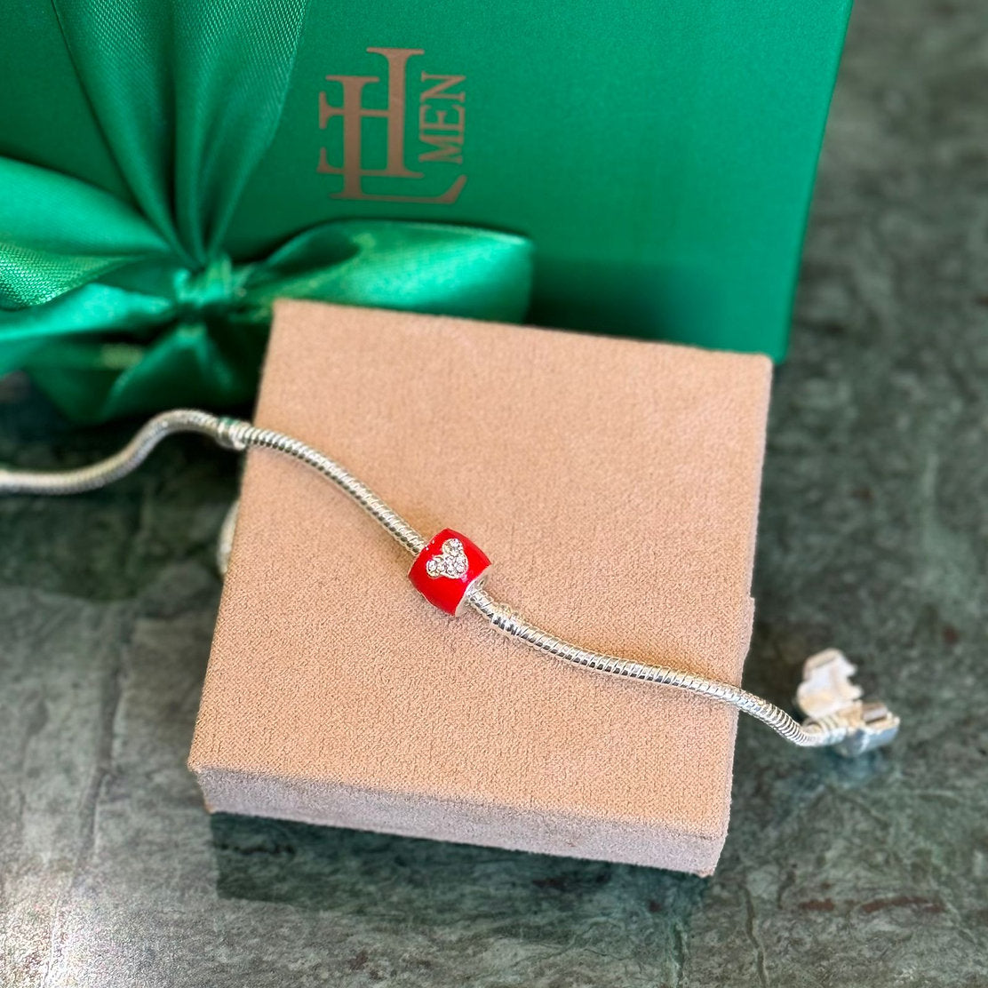 Berloque Murano M Mouse Cristal