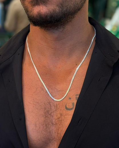 Corrente Double Grumet Prata925