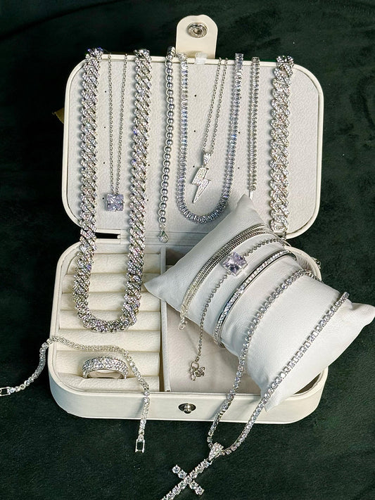 Kit Cristal White + Porta Joias de Brinde