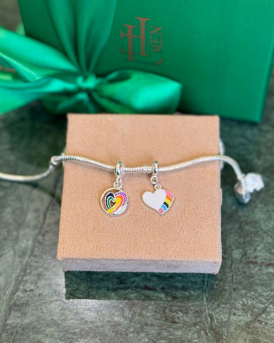 Berloque Coração Colors