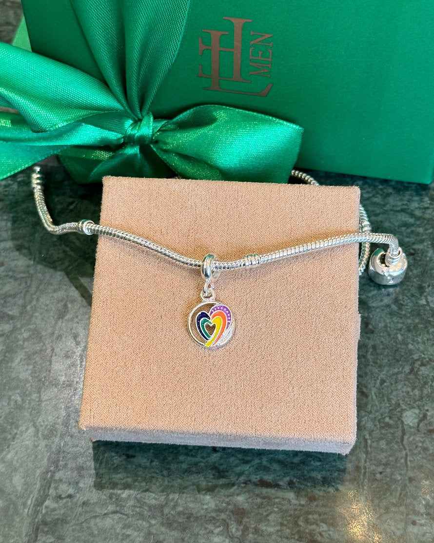 Berloque Coração Colors