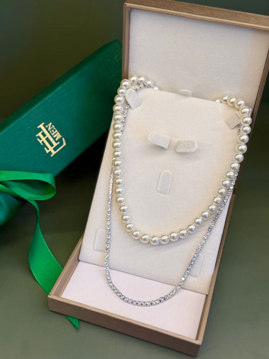 Kit Colares Riviera e Perolas