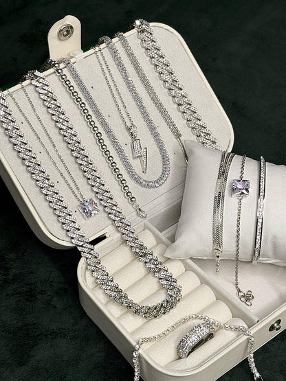 Kit Cristal White + Porta Joias de Brinde