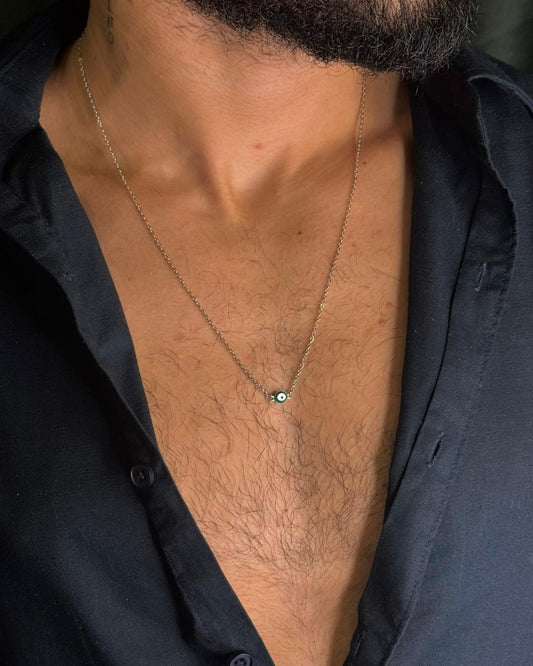 Colar Olho Grego Color Delicate (Escolha a Cor)