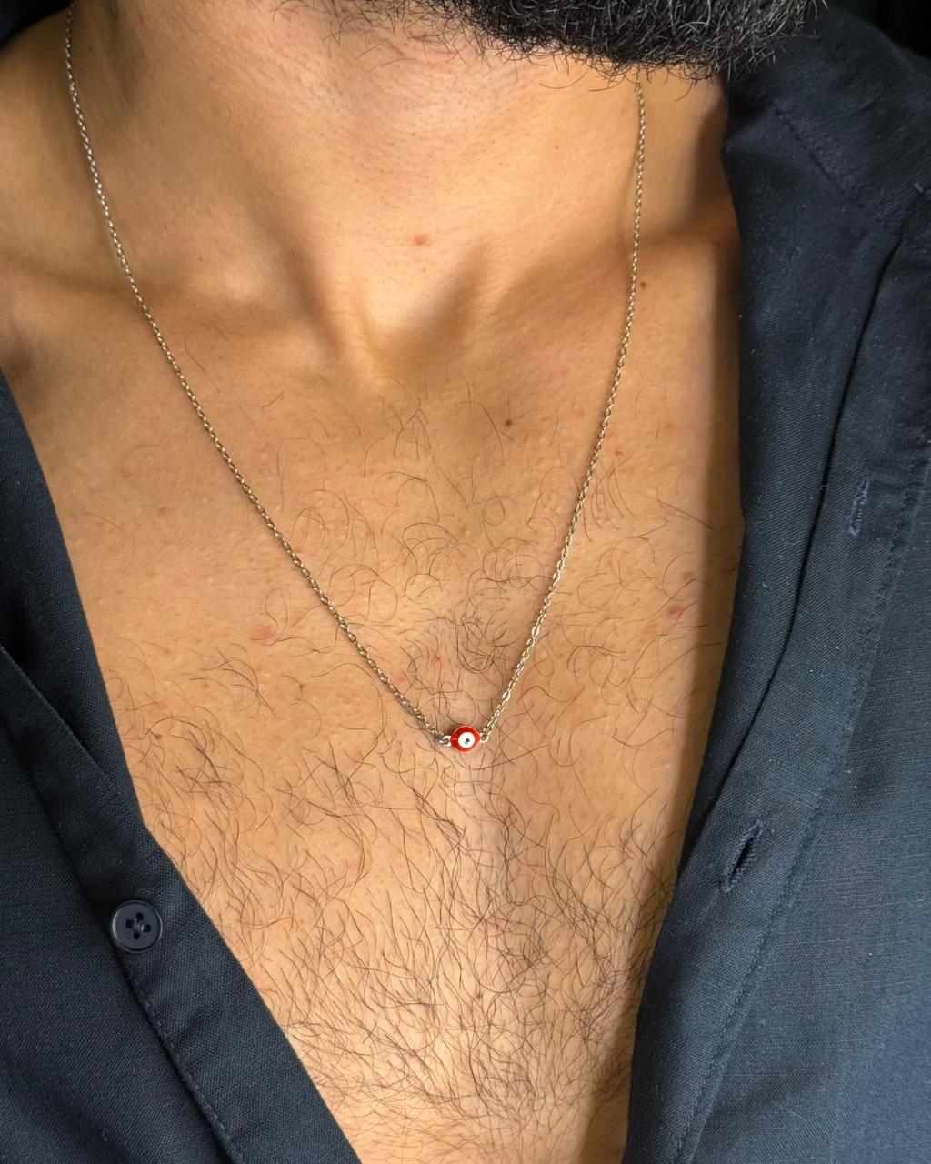 Colar Olho Grego Color Delicate (Escolha a Cor)