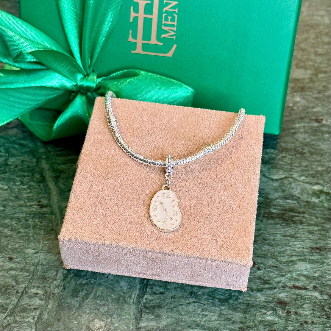 Berloque Relógio Dalí