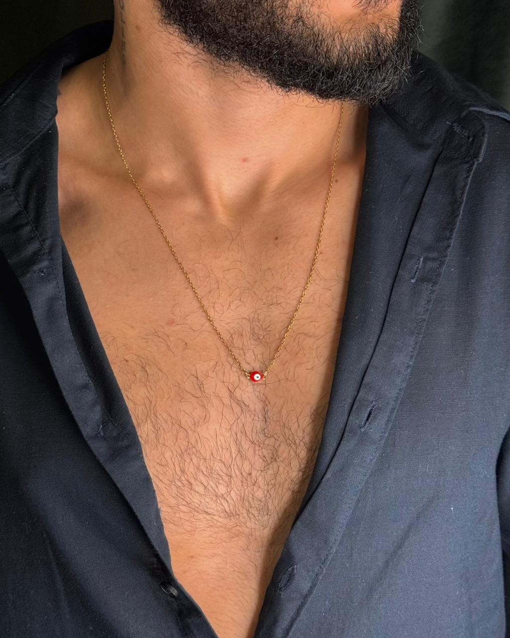 Colar Olho Grego Color Delicate (Escolha a Cor)