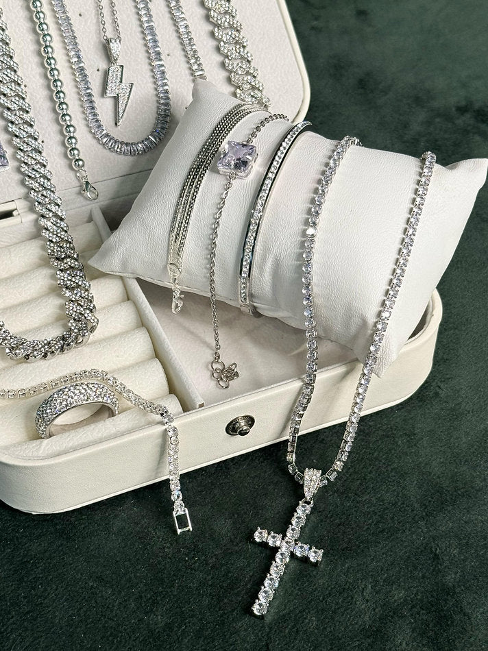 Kit Cristal White + Porta Joias de Brinde