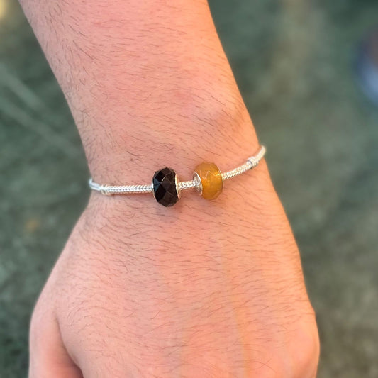 Berloque Murano Black or Gold