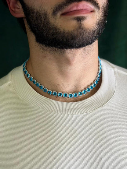 Colar Riviera Realeza Blue