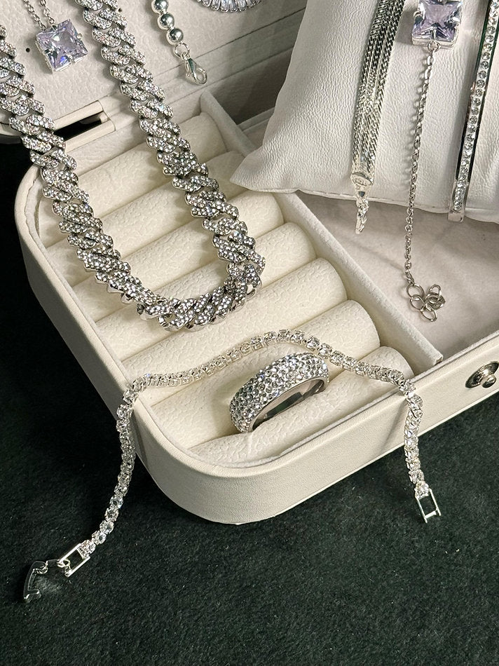 Kit Cristal White + Porta Joias de Brinde