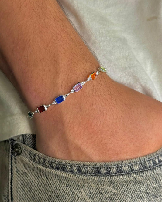 Pulseira Colors Silver