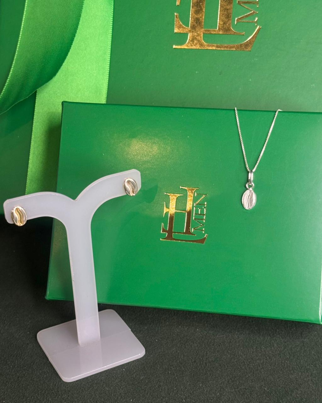 Conjunto Búzio Delicate Prata925