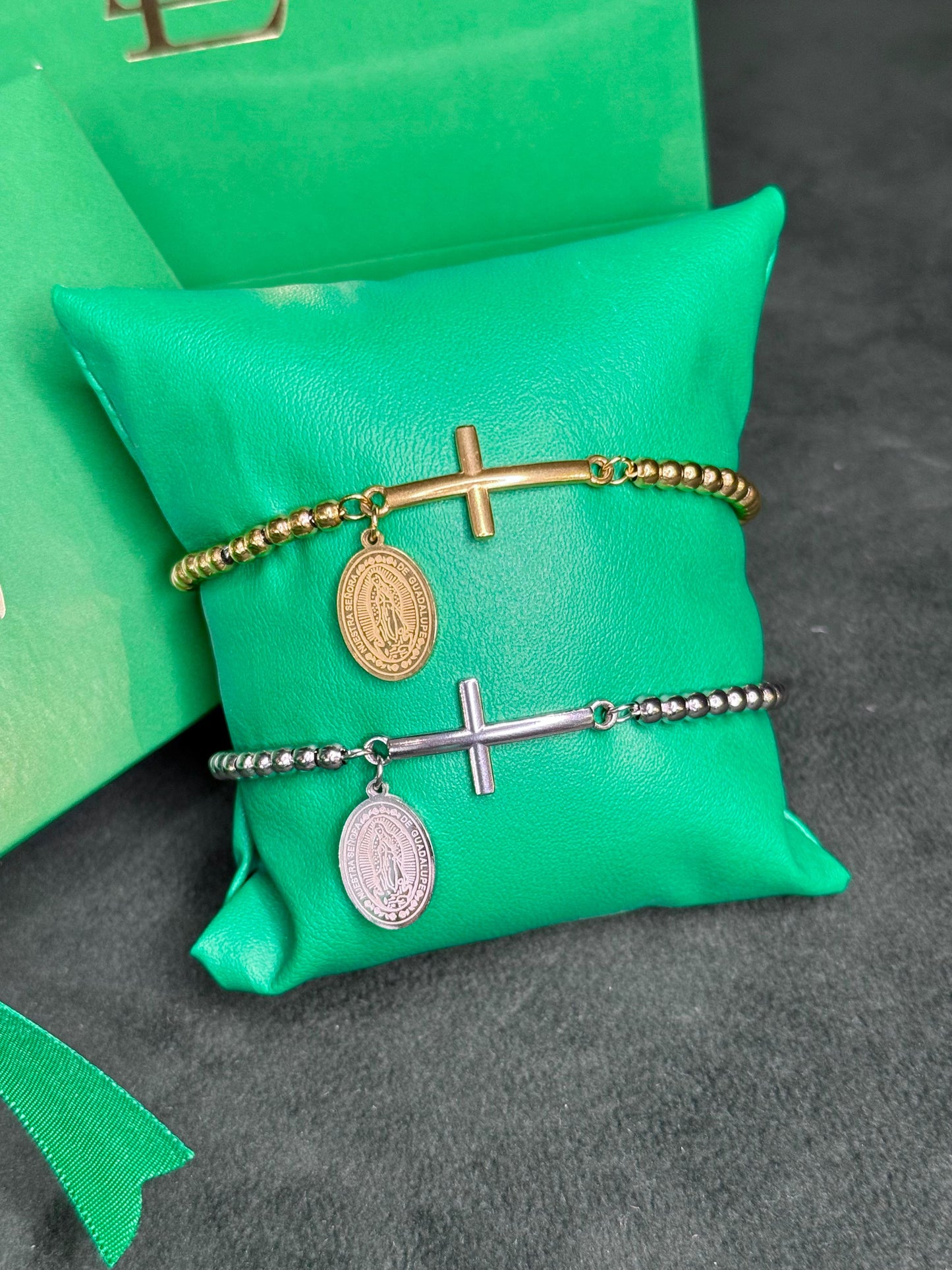 Pulseira Cruz e Guadalupe