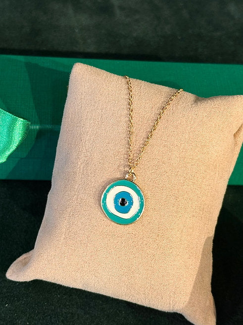 Colar Olho Grego Turmalina
