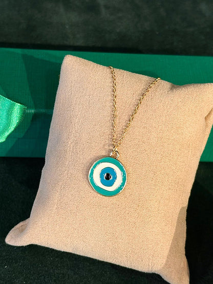 Colar Olho Grego Turmalina