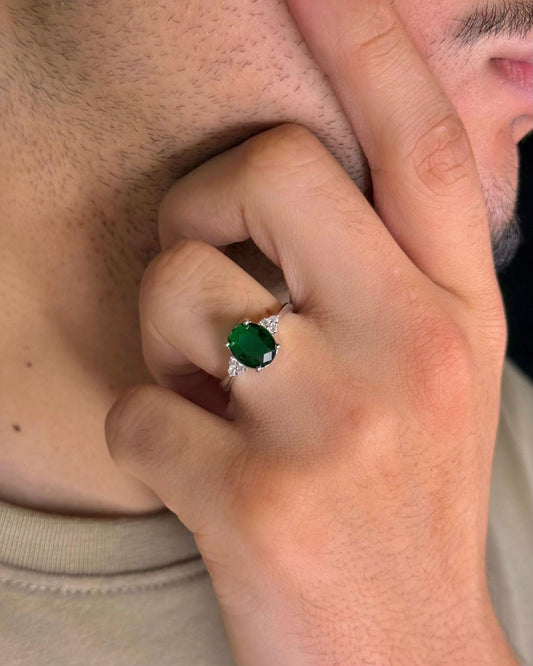 Anel Prince Esmeralda
