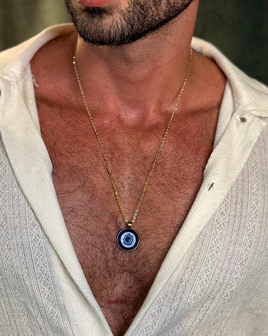 Colar Max Olho Grego Ocean