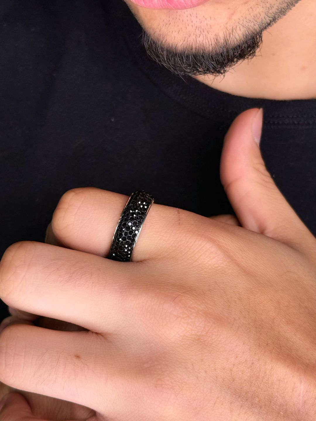 Anel Noite Estrelada